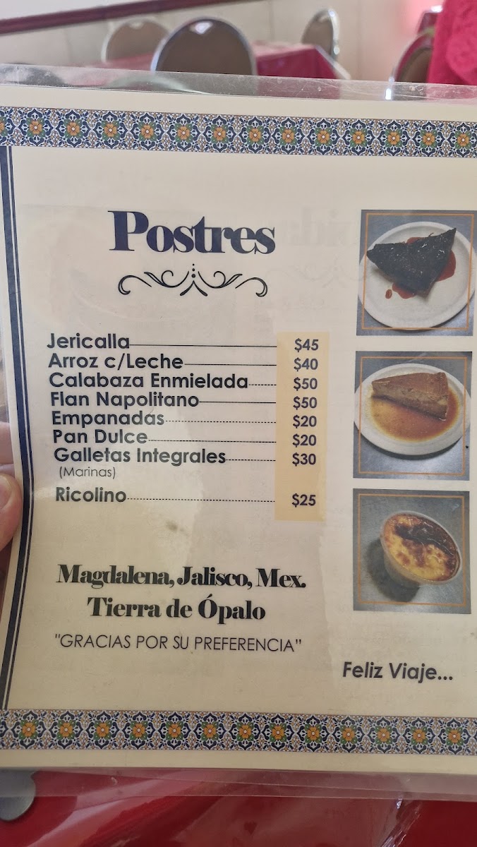 Restaurant Lupita II Menu - Image 1