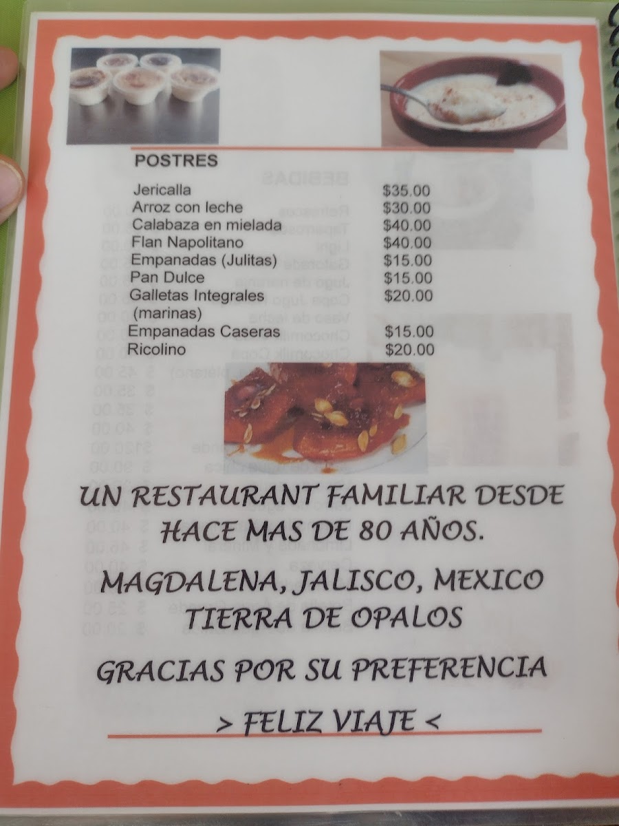 Restaurant Lupita II Menu - Image 5